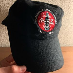 RARE 1996 Coca Cola Atlanta Summer Olympics Cap